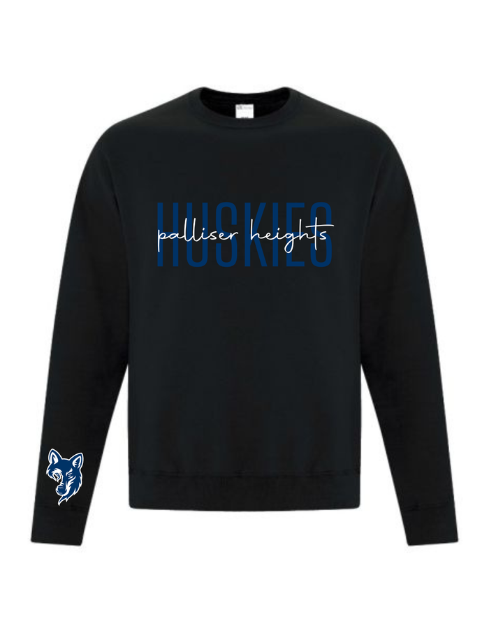 Palliser Heights Huskies Crewneck or Hoodie
