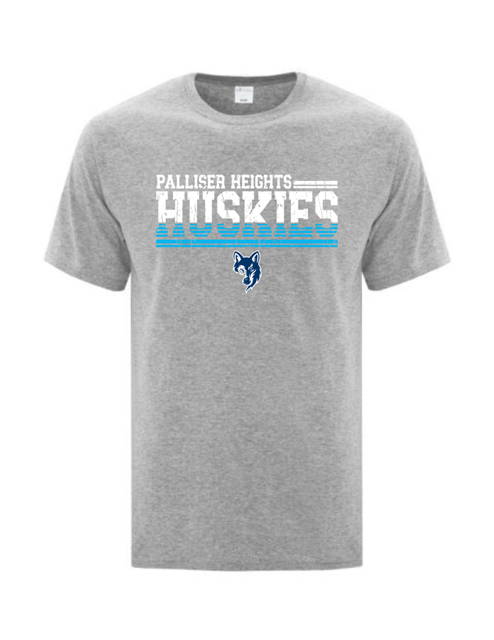 Palliser Heights Huskies Distressed T-shirt