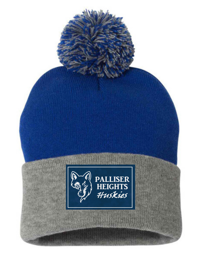 Palliser Heights Leather Patch Toque