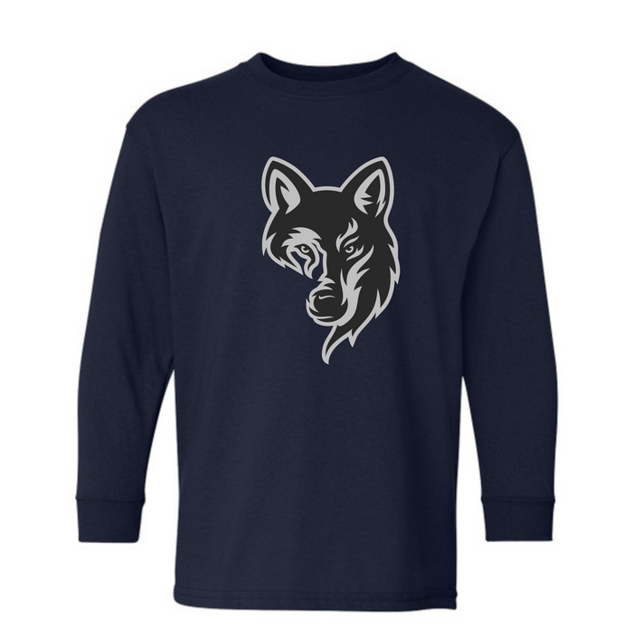 Palliser Heights Youth Long Sleeve - Navy