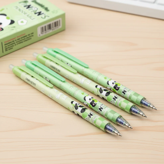 Panda Magic Erasable Pen Set (12 pcs)