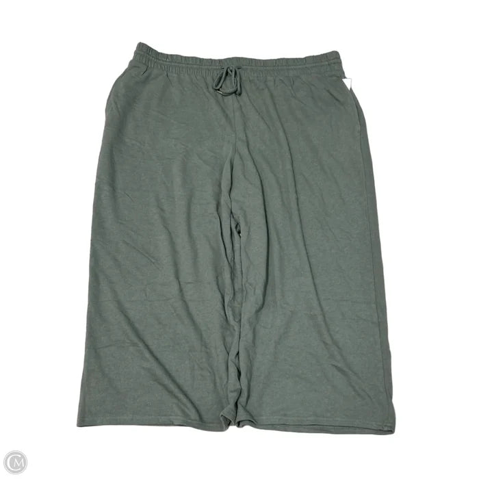 Pants Lounge By Terra & Sky In Green, Size: 1x