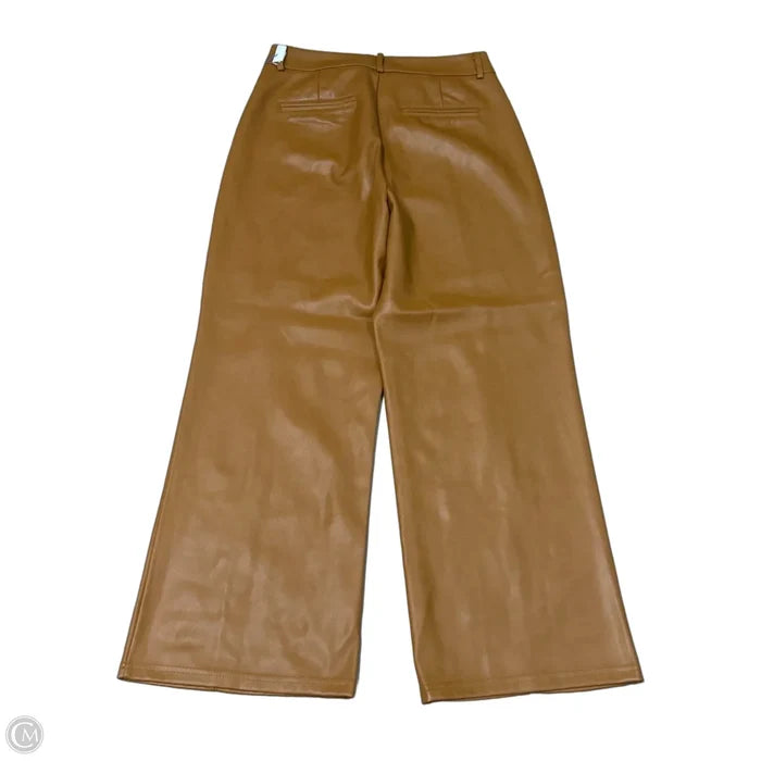 Pants Wide Leg By 7 For All Mankind In Brown, Size: M