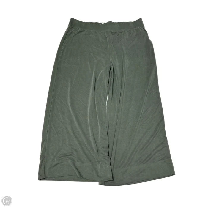 Pants Wide Leg By Lou And Grey In Green, Size: Xl