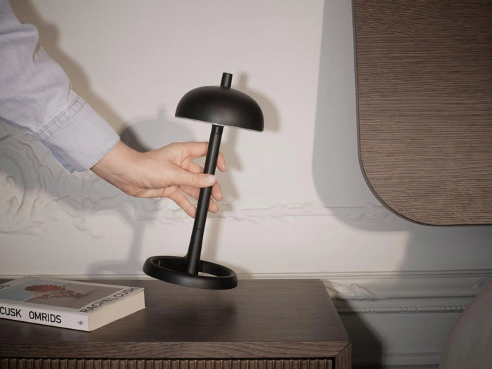 Paris Table Lamp – Black Fabric Cord Denmark Home