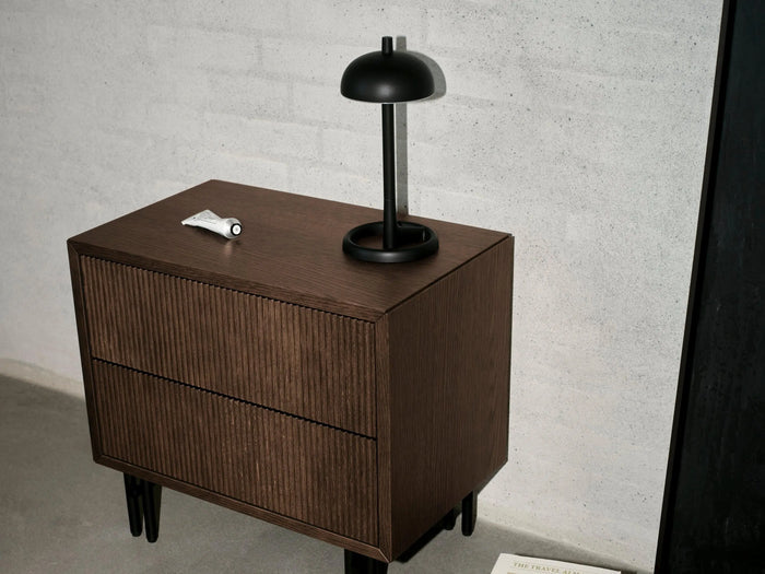 Paris Table Lamp – Black Fabric Cord Denmark Home