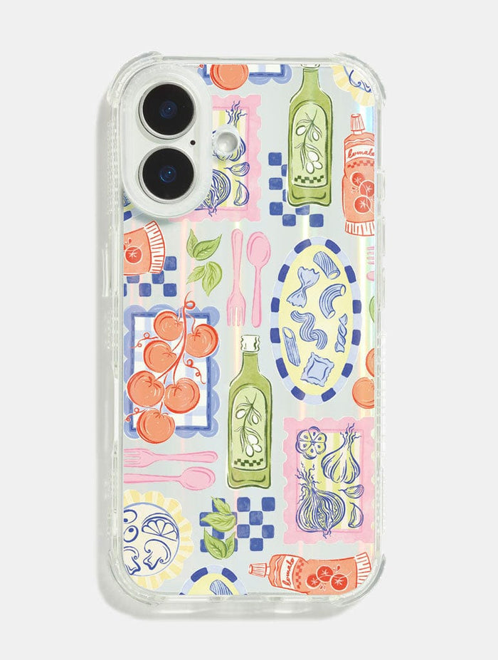 Pasta Patchwork Shock iPhone Case Phone Cases Skinnydip London