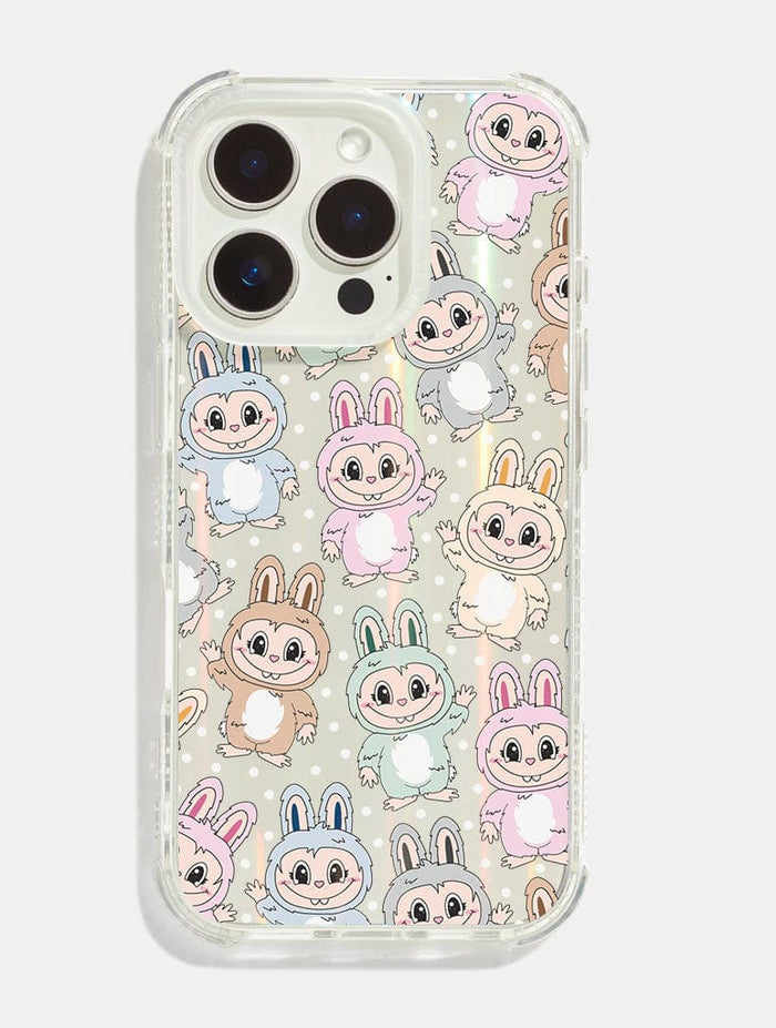 Pastel Fluffy Creatures Pattern Shock iPhone Case Phone Cases Skinnydip London