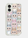 Pastel Fluffy Creatures Shock iPhone Case Phone Cases Skinnydip London