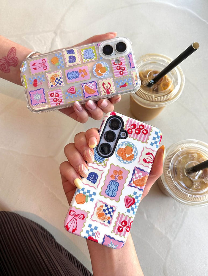 Patchwork Picnic Shock iPhone Case Phone Cases Skinnydip London