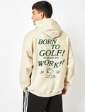 Peanuts x Skinnydip Snoopy Born to Golf Hoodie in Sand Hoodies & Sweatshirts Skinnydip London