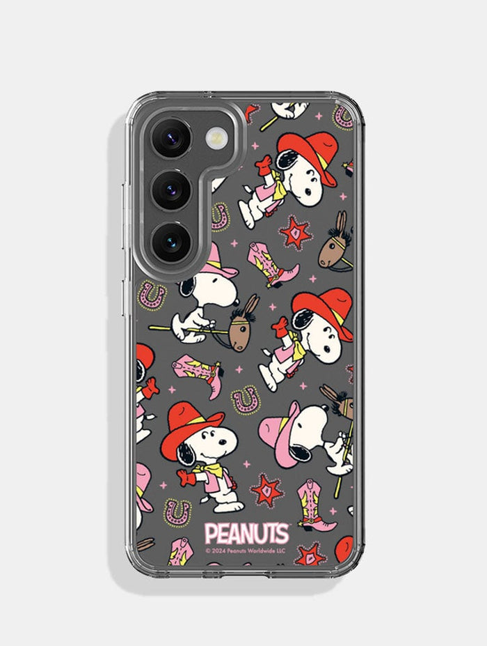 Peanuts x Skinnydip Snoopy Cowboy Android Case Phone Cases Skinnydip London