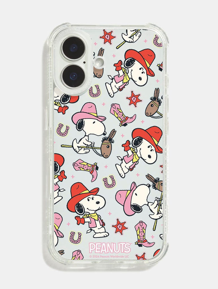 Peanuts x Skinnydip Snoopy Cowboy Shock iPhone Case Phone Cases Skinnydip London