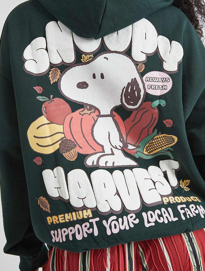 Peanuts x Skinnydip Snoopy Harvest Hoodie Hoodies & Sweatshirts Skinnydip London