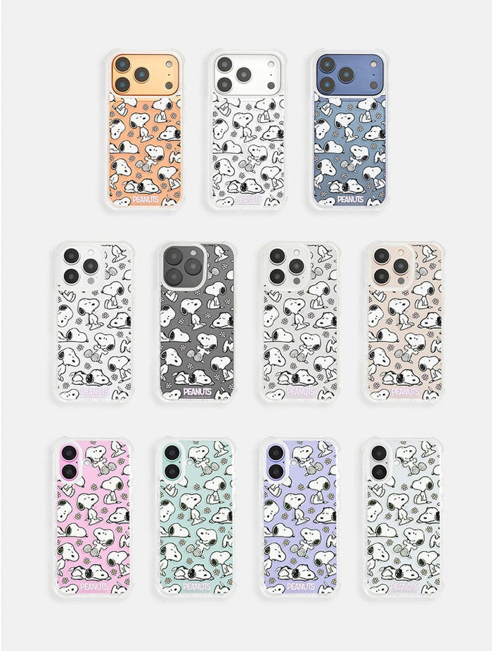 Peanuts x Skinnydip Snoopy Lilac Daisy Shock iPhone Case Phone Cases Skinnydip London