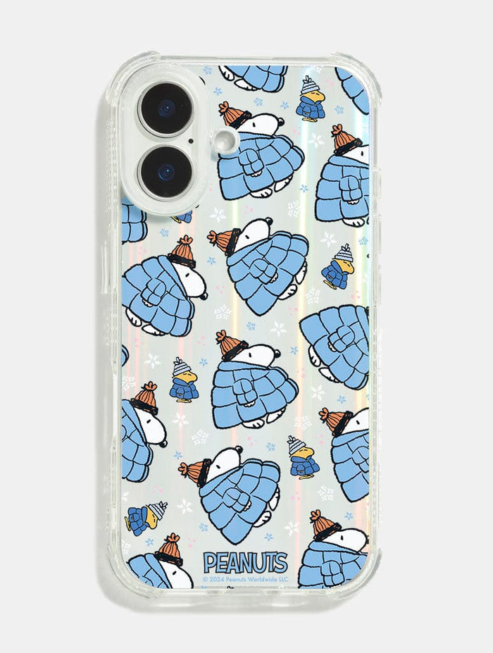 Peanuts x Skinnydip Snoopy Puffer Jacket Shock iPhone Case Phone Cases Skinnydip London