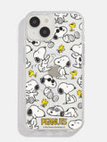 Peanuts x Skinnydip Snoopy Repeat MagSafe iPhone Case Phone Cases Skinnydip London