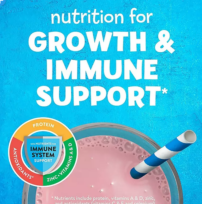 PediaSure Grow and Gain Nutrition Shake for Kids, Strawberry (8 fl. oz., 24 pk.) - Eshop House LLC