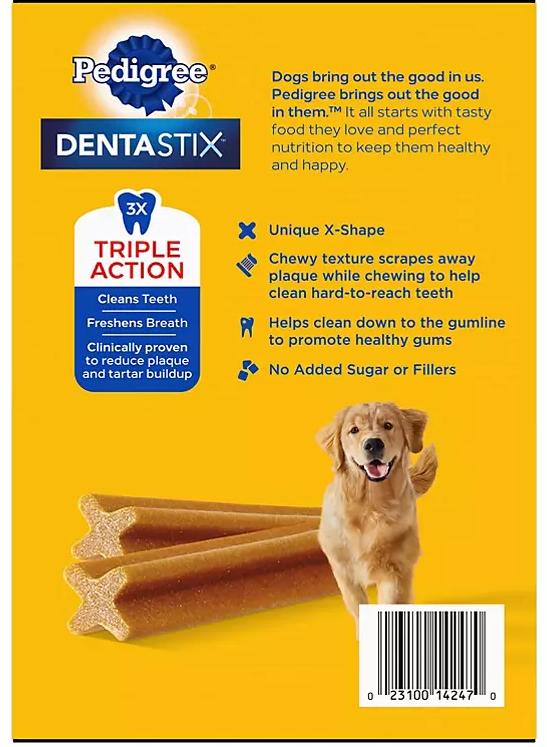 Pedigree Dentastix Dog Treats for Large Dogs, Variety Pack (62 ct.) - Eshop House LLC