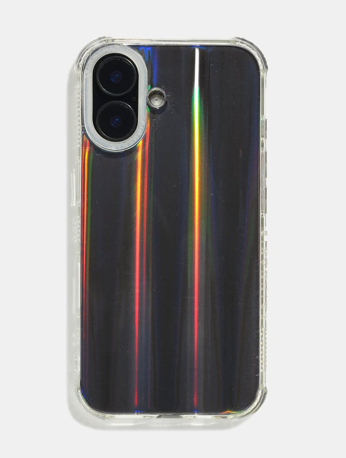 Personalised Holo Shock iPhone Case With Clear Camera Hole Phone Cases Skinnydip London