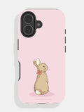 Peter Rabbit Pink Ultra Protective iPhone Case Phone Cases Skinnydip London