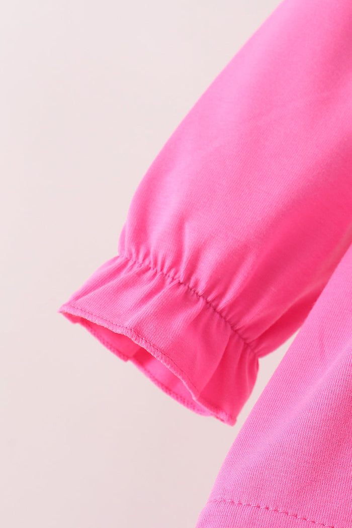 Pink shine for jesus embroidery bloomer set