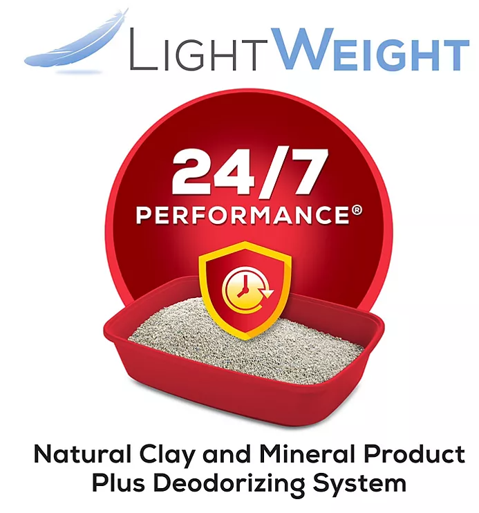 Purina Tidy Cats Light Weight Multi-Cat Clumping Cat Litter (19.5 lbs.) - Eshop House LLC