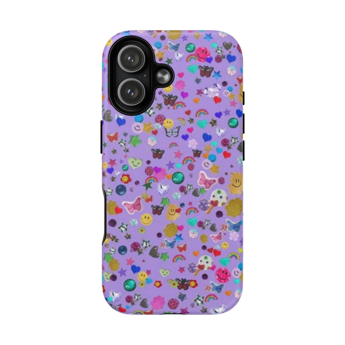 Purple Sticker y2k Phone Case