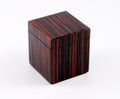 Q Tip Box Macassar Ebony - Pacific Connections