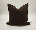 Rabun Suede Cocoa Pillow