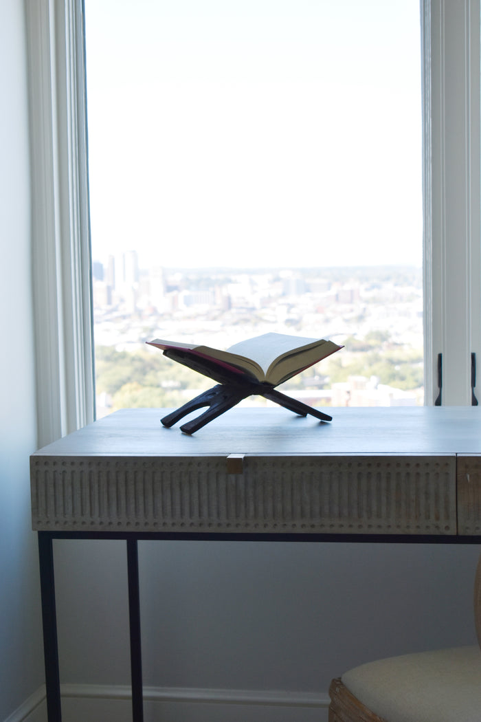 Reclaimed Wood Book Holder