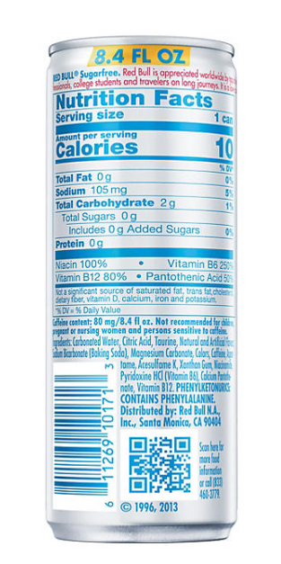 Red Bull Energy Sugar-Free (8.4 fl. oz., 24 pk.)