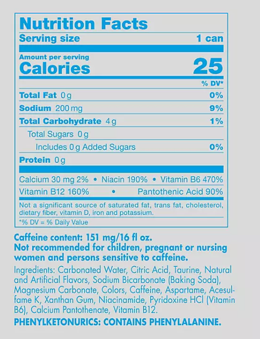 Red Bull Energy Sugarfree (16 oz., 12 pk.)