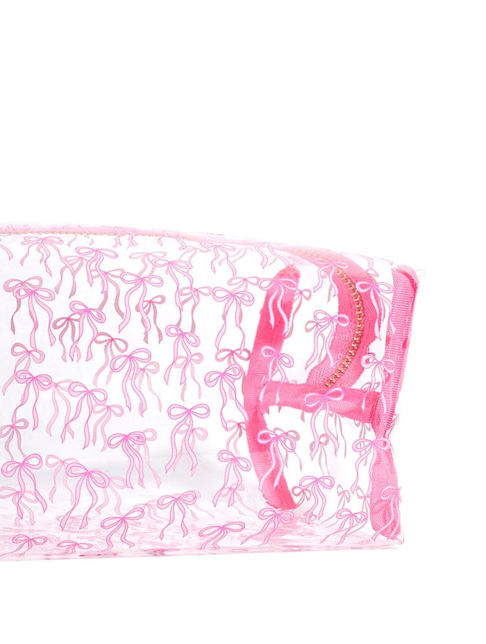 Ribbon Bow Make Up Bag Makeup Bags & Washbags Custard London