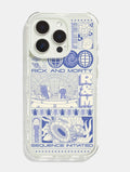 Rick And Morty x Skinnydip Poster Shock iPhone Case Phone Cases Skinnydip London