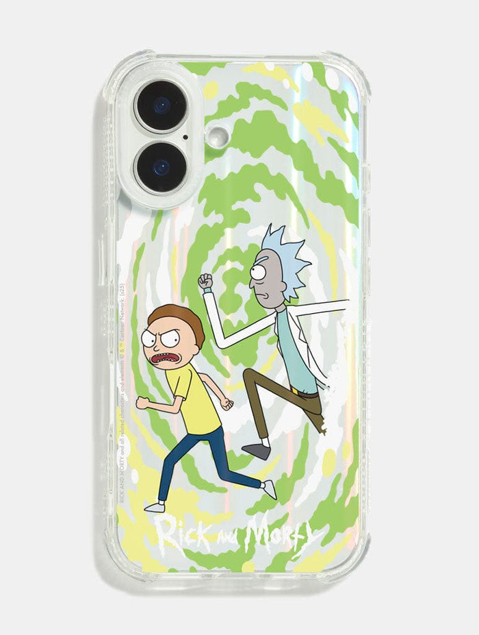Rick And Morty x Skinnydip Teleport Shock iPhone Case Phone Cases Skinnydip London