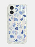 Sea Shells Shock iPhone Case Phone Cases Skinnydip London