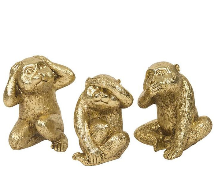 See, Hear and Speak No Evil Monkees - Howard Elliott