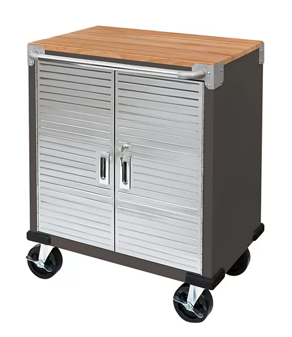 Seville Classics UltraHD 2-Door Rolling Cabinet - Eshop House LLC