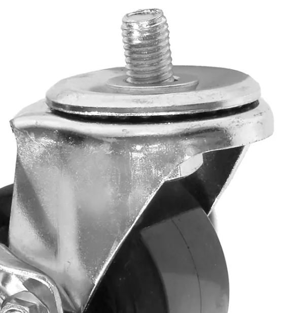 Seville Classics UltraHD 3" Rolling Swivel Wheels (Set of 4, 2 Locking)