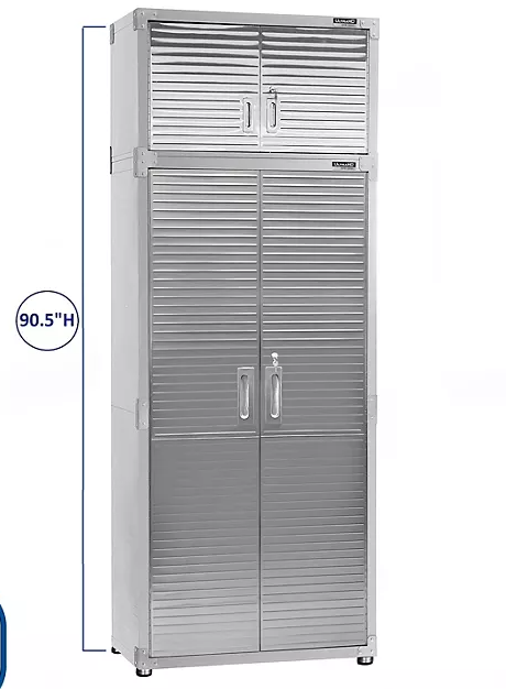 Seville Classics UltraHD Stacking Top Cabinet, 30”W x 18”D x 18.5”H
