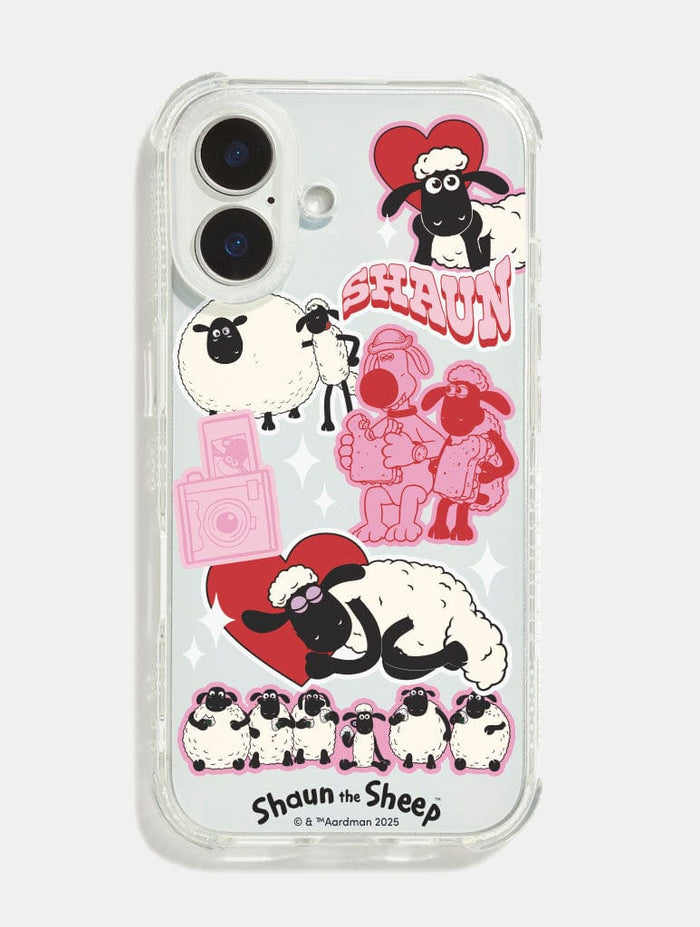 Shaun The Sheep x Skinnydip Sticker Shock iPhone Case Phone Cases Skinnydip London