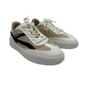 Shoes Designer By Karl Lagerfeld In Tan & White, Size: 8