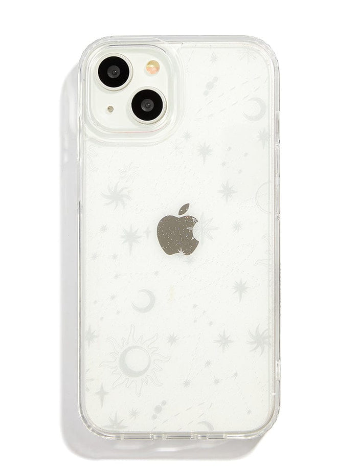 Silver Celestial iPhone Case Phone Cases Custard London