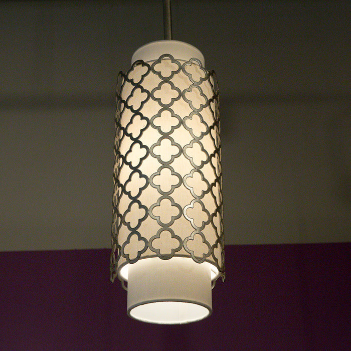 Silver Modern Luxe Pendant - Regina Andrew
