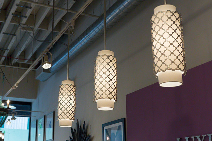 Silver Modern Luxe Pendant - Regina Andrew
