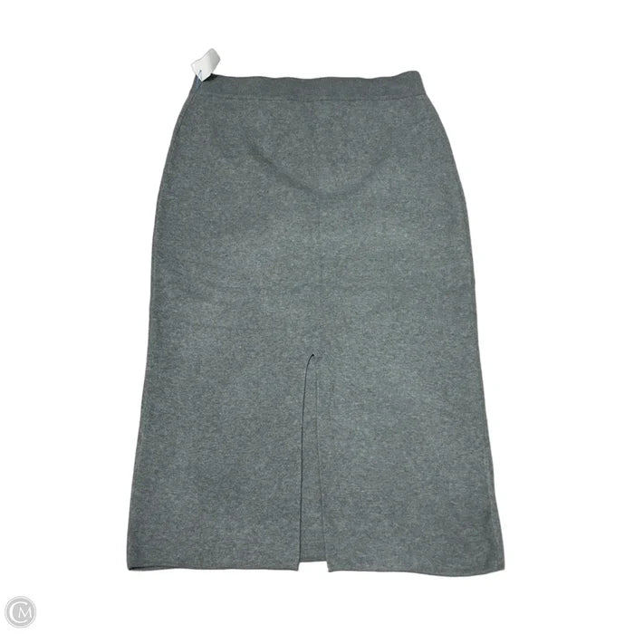 Skirt Maxi By A New Day In Grey, Size: Xl