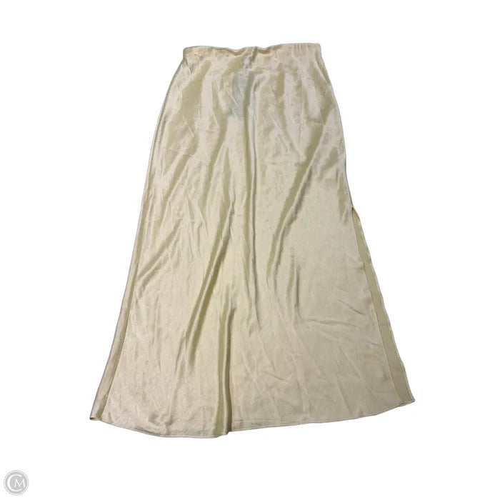 Skirt Maxi By Madewell In Yellow, Size: M