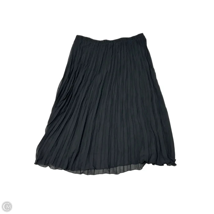Skirt Maxi By Wdny In Black, Size: Xl