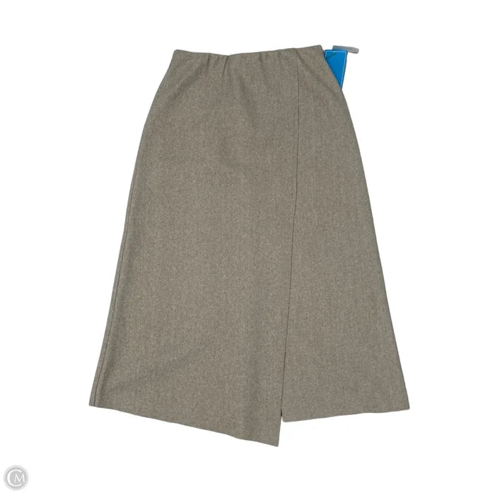 Skirt Midi By Dkny In Taupe, Size: Xs
